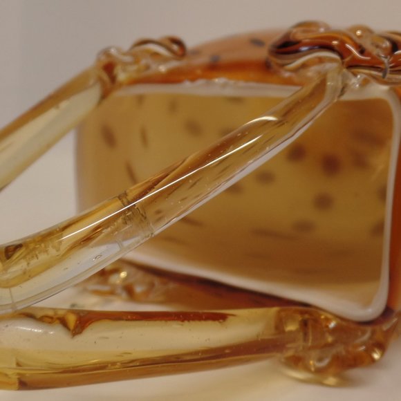 GLASS PURSE-HAND BLOWN VERY ATTRACTIVE-PERFECT CON - Picture 12 of 12